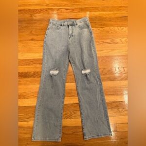Women Jean high waist stretch size M